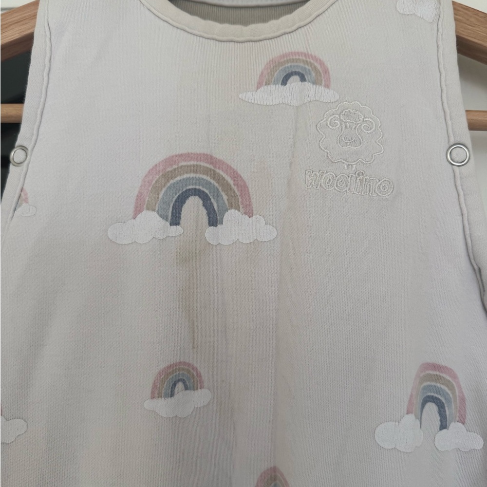 Woolino Merin Wool Sleep Sack - Rainbow - Picture 3 of 6